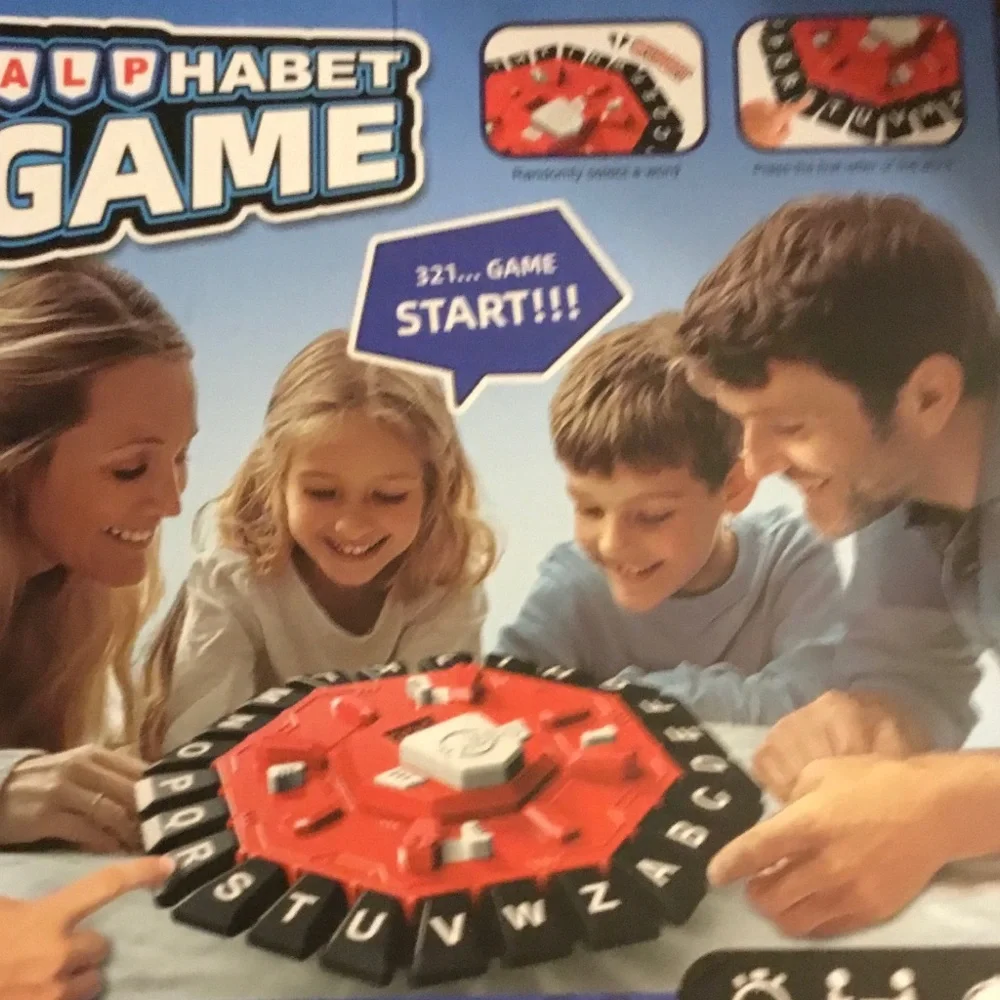 Alphabet Board Game Learning Spelling Language